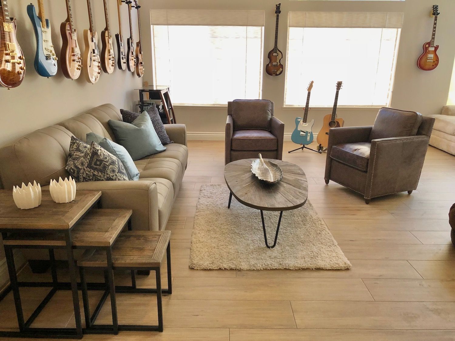 music room, guitar design